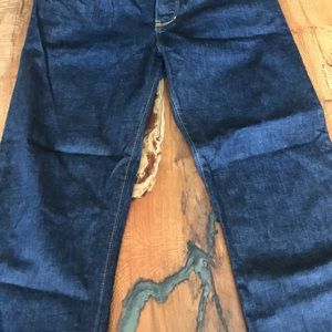 Raleigh Denim Relaxed Straight Cut Jeans